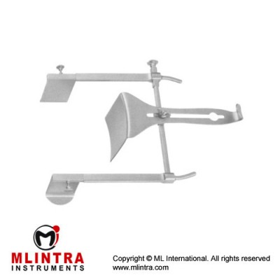 Golligher Retractor Complete With Central Blades Ref:- RT-910-90 and RT-910-91 Stainless Steel, Spread 185 mm Golligher Retractor Complete With Central Blades Ref:- RT-910-90 and RT-910-91 Stainless Steel, Spread 185 mm